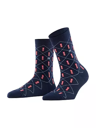 BURLINGTON | Socken PHONE BOOTH marine | 